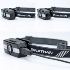 Nathan Neutron Fire RX Headlamp - Black (NS5098) -Sports Equipment 055771 6