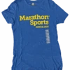 Marathon Sports Women's Logo Tee - Royal/Yellow (W LOGO TEE 2) -Sports Equipment 1537218684649