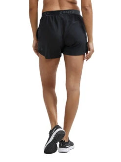 Craft Women's Advance Essence 5" Stretch Short - Black (1910759-999000) -Sports Equipment 1910759 999000 ADVEssence5 InchStretchShortsW Closeup2 Preview