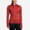 Brooks Women's Dash Half Zip (221433) 2 Brooks Women's Dash Half Zip (221433) -Sports Equipment 221433 699 mf Dash Half Zip