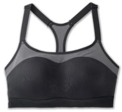 Brooks Women's Dare Racerback Run Bra - Asphalt (350073081) -Sports Equipment 350073 081 lf Dare Racerback Run Bra