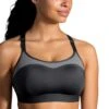 Brooks Women's Dare Racerback Run Bra - Asphalt (350073081) -Sports Equipment 350073 081 mf Dare Racerback Run Bra