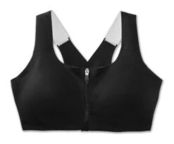 Brooks Women's Dare Zip Run Sports Bra - Black (350075001) -Sports Equipment 350075 001 lf Dare Zip d948f07f 7ba2 42bc 9969 31c35463e93f