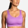 Brooks Dare Scoopback Run Bra - Heliotrope (350077519) 2 Brooks Dare Scoopback Run Bra - Heliotrope (350077519) -Sports Equipment 350077 519 MF Dare Scoopback Run Bra