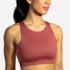 Brooks Women's Drive 3 Pocket Run Bra (350080) -Sports Equipment 350080 691 MF Drive 3 Pocket Run Bra