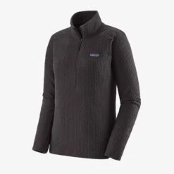 Patagonia Women's R1 Air Zip Neck (40250) -Sports Equipment 40250 BLK