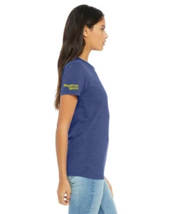 Women's RUN BOS Relaxed Triblend Short Sleeve Tee (TS-RUNBOS-6413) -Sports Equipment 6413 cz z sd