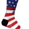 Brooks Pacesetter Freedom Run Crew Sock - Red/White/Blue (741496903) -Sports Equipment 741496 903 m PacesetterCrewLetFreedomRun