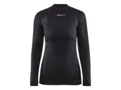 Craft Women's Active Extreme X CN Long Sleeve - Black (1909673-999000) -Sports Equipment 76727 15 1909673 999000 active extreme x cn ls front