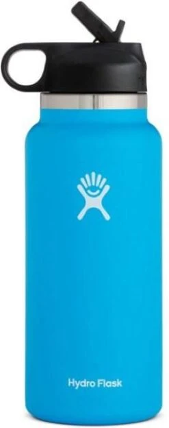 Hydro Flask 32oz Wide Mouth W/ Straw Lid Bottles (W32BSW) -Sports Equipment 7abdc7c0 dda6 4fb3 a129 d95e68f7a87c 1 1