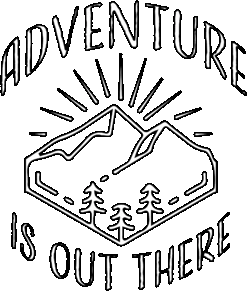 Marathon Sportswear Unisex Adventure Tee -Sports Equipment ADVENTUREISOUTTHERE