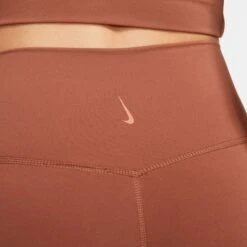 Nike Women's Yoga Luxe 7/8 Tights - Red Bark/Terra Blush (CJ4203-275) -Sports Equipment CJ4203 275 PHSYM001