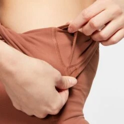 Nike Women's Yoga Luxe 7/8 Tights - Red Bark/Terra Blush (CJ4203-275) -Sports Equipment CJ4203 275 PHSYM003