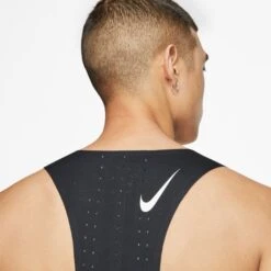 Nike Men's Aeroswift Singlet (CJ7835) -Sports Equipment CJ7835 010 PHSYM002