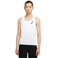 Nike Men's Aeroswift Singlet (CJ7835) -Sports Equipment CJ7835 100 PHSFM001