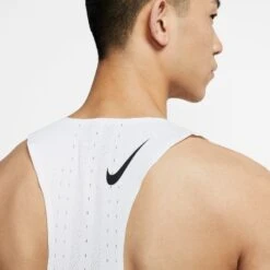 Nike Men's Aeroswift Singlet (CJ7835) -Sports Equipment CJ7835 100 PHSYM003
