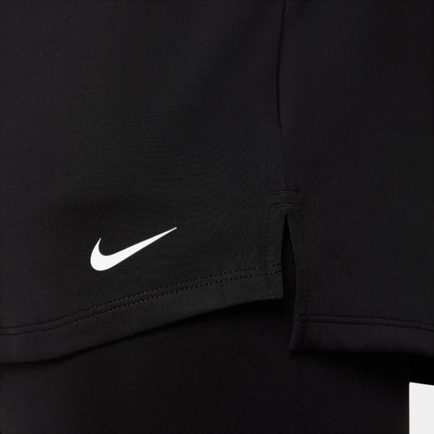 Nike Women's Therma-Fit One Long-Sleeve 1/2 Zip Top (Plus Sizes) - Black (DN2239-010) 7 Nike Women's Therma-Fit One Long-Sleeve 1/2 Zip Top (Plus Sizes) - Black (DN2239-010) - Image 5