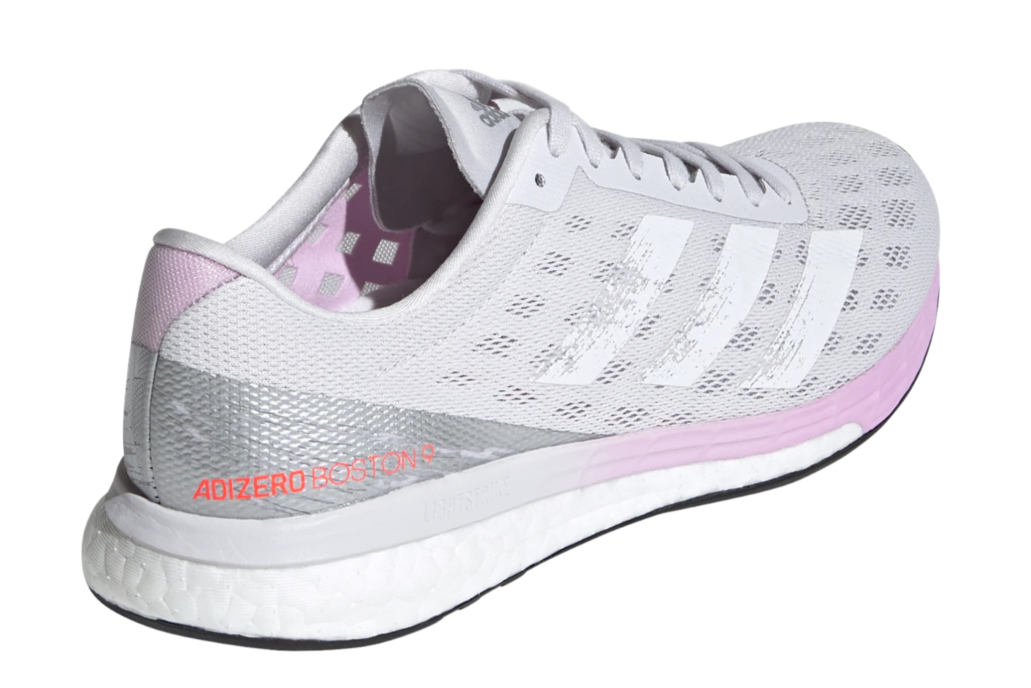 Adidas Women's Adizero Boston 9 - Dash Grey/Footwear White/Clear Lilac (FW2213) 5 Adidas Women's Adizero Boston 9 - Dash Grey/Footwear White/Clear Lilac (FW2213) - Image 3