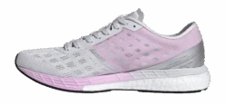 Adidas Women's Adizero Boston 9 - Dash Grey/Footwear White/Clear Lilac (FW2213) 12 Adidas Women's Adizero Boston 9 - Dash Grey/Footwear White/Clear Lilac (FW2213) -Sports Equipment FW2213 FTW photo side medial center transparent