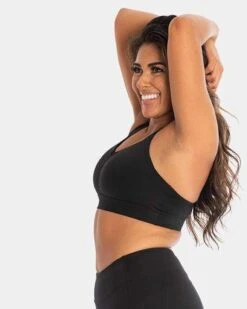 Women's Handful Y-Back Bra - Black (155-001) -Sports Equipment HDF 2021 YBack BooyaBlack Sidecopy 1024x1024 6837bc49 effd 423f 981e 2180452fc1bc