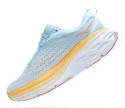 HOKA Women's Bondi 8 Wide (D) -Sports Equipment HOKAWomensBondi8WideSummerSongCountryAir 4