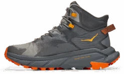 HOKA Men's Trail Code GTX -Sports Equipment HOKA Mens Trail Code GTX Castlerock Persimmon Orange 1