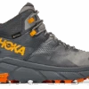 HOKA Men's Trail Code GTX -Sports Equipment HOKA Mens Trail Code GTX Castlerock Persimmon Orange