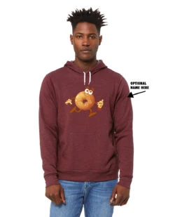Unisex Running Cider Donut Hoodie