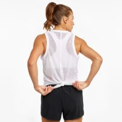Saucony Women's Rerun Tank 17 Saucony Women's Rerun Tank -Sports Equipment SAW800335 WH 3 1