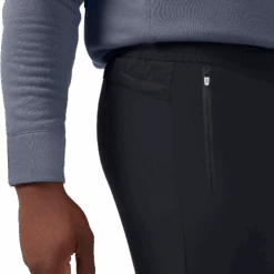 On Running Men's Track Pant - Black (166.00335) -Sports Equipment SS21TrackPantsBlackMPackShot5