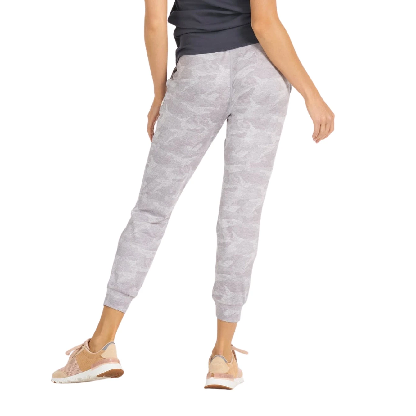 Vuori Women's Performance Joggers - Pale Heather Camo (VW303PHC) 3 Vuori Women's Performance Joggers - Pale Heather Camo (VW303PHC) - Image 2