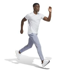 Sports Equipment -Sports Equipment adidas mens boston marathon 2023 astro joggers pants silver violet 3