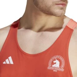 Adidas Men's Boston Marathon® 2023 Tank Top -Sports Equipment adidas mens boston marathon 2023 tank top red 4