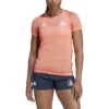 Adidas Women's Boston Marathon® 2023 Allover Print T-Shirt 1 Adidas Women's Boston Marathon® 2023 Allover Print T-Shirt -Sports Equipment adidas womens boston marathon 2023 allover print tee shirt pink 1