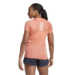 Adidas Women's Boston Marathon® 2023 Allover Print T-Shirt -Sports Equipment adidas womens boston marathon 2023 allover print tee shirt pink 2
