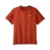 Brooks Men's Atmosphere Short Sleeve Running Shirt -Sports Equipment brooks mens atmosphere short sleeve tee shirt lightweight red