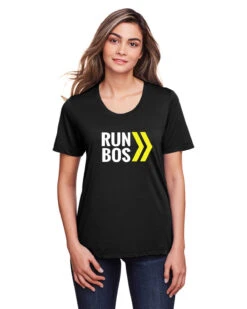 Women's RUN BOS Performance Short Sleeve Tee (TS-RUNBOS-CE111W) 10 Women's RUN BOS Performance Short Sleeve Tee (TS-RUNBOS-CE111W) -Sports Equipment ce111w 9k z