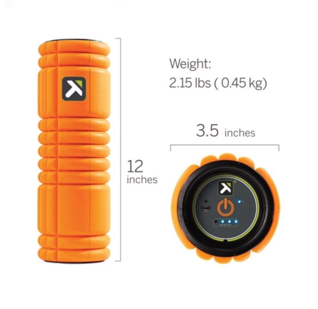 TriggerPoint Grid Vibe Foam Roller - Orange (03326) 4 TriggerPoint Grid Vibe Foam Roller - Orange (03326) - Image 2