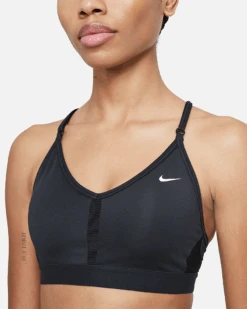 Nike Women's Dri-Fit Indy Sports Bra -Sports Equipment dri fit indy womens light support padded v neck sports bra tcglhV 1