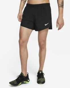 Nike Men's Fast 4" Short - Black (CJ7847-010)