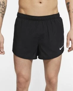 Nike Men's Fast 4" Short - Black (CJ7847-010) -Sports Equipment fast mens 4 running shorts qc1HBx 1