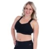 Handful Women's Y-Back Sports Bra - Booya Black (101-001) -Sports Equipment handful bra activewear yoga sports running barre breast cancer mastectomy FA18 2018 Photoshoot Studio 780 Black YBack Edit White 2048x2048x72 Crop