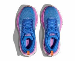 HOKA Women's Bondi 8 -Sports Equipment hoka womens bondi 8 running shoe blue 2