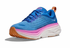 HOKA Women's Bondi 8 -Sports Equipment hoka womens bondi 8 running shoe blue 3