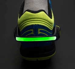 Nathan LightSpur RX LED Foot Light - Black/Safety Yellow (5089NBSY) -Sports Equipment ns5089 0028 00.on .green