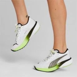 PUMA Women's Deviate Nitro 2 15 PUMA Women's Deviate Nitro 2 -Sports Equipment puma womens deviate nitro 2 running shoe white green 2