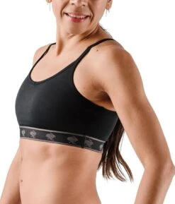 Rabbit Strappy Pocket Bra -Sports Equipment rabbit womens strappy pocket bra black