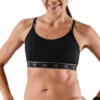 Rabbit Strappy Pocket Bra -Sports Equipment rabbit womens strappy pocket bra black 3