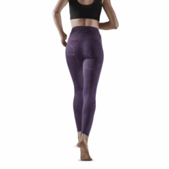 CEP Women's Reflective Tights - Purple (W2A96N) -Sports Equipment reflective tights purple women 3