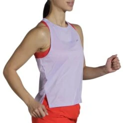 Brooks Women's Sprint Free Tank (221535) -Sports Equipment www brooksrunning com 221535 554 mv sprint free tank womens sleeveless running top